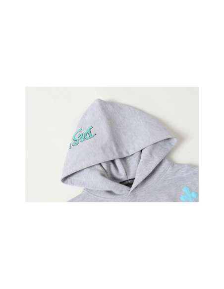 premium reps Chrome Hearts Multicolor Letter Print Hoodie Black White Grey sneakers at Shoes Official. Shop iconic styles from t