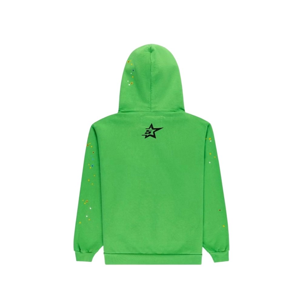 premium reps Sp5der Punk V2 Hoodie Sweatpant Set Bright Green- S220 UD sneakers at Shoes Official. Shop iconic styles from top b