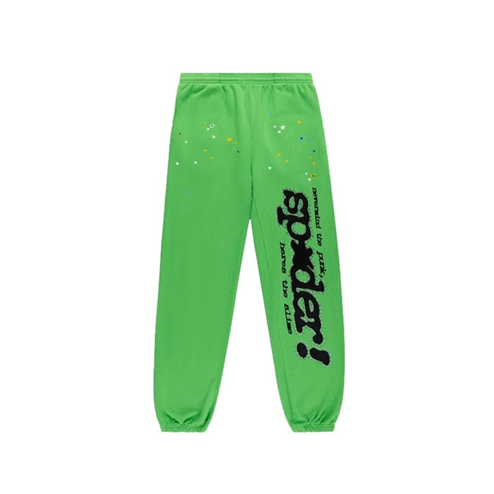 premium reps Sp5der Punk V2 Hoodie Sweatpant Set Bright Green- S220 UD sneakers at Shoes Official. Shop iconic styles from top b