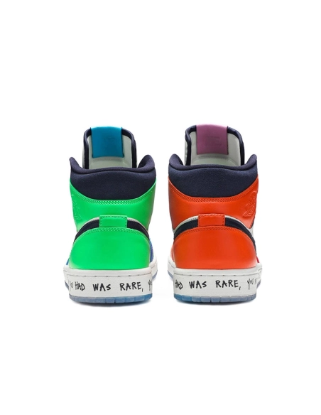MELODY EHSANI X AIR JORDAN 1 MID FEARLESS CQ7629 100,AIR JORDAN 1 HIGH,Air Jordan