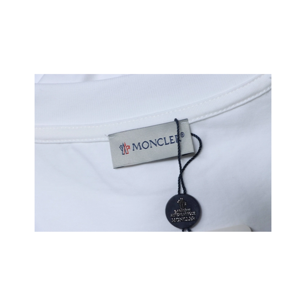 premium reps Moncler Colorful Paint-Splatter Logo T-Shirt White sneakers at Shoes Official. Shop iconic styles from top brands