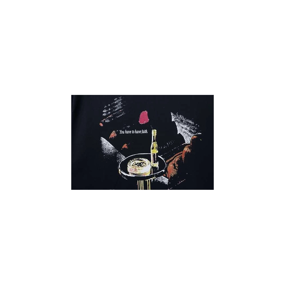 premium reps Balenciaga HBO Collaboration Embroidered Rose Bottle T-Shirt Black sneakers at Shoes Official. Shop iconic styles f