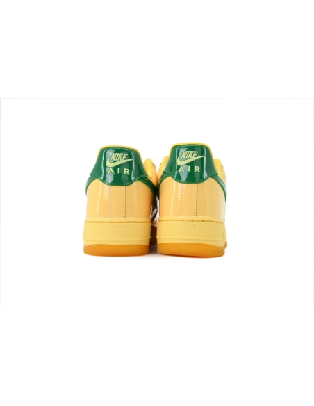 premium reps Nike Air Force 1 Low Patent Leather Topaz GoldIO4489-700 sneakers at Shoes Official. Shop iconic styles from top br