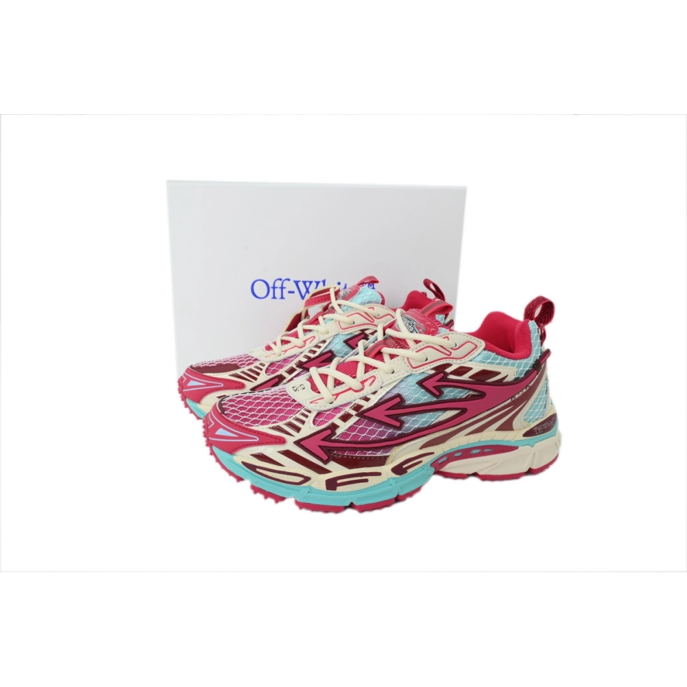premium reps Off-White Be Right Back Powder Blue Coral Red OWIA289S 26FAB00 47175 sneakers at Shoes Official. Shop iconic styles