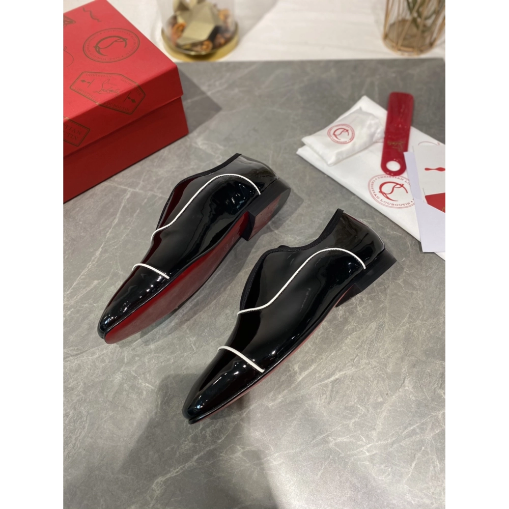 Christian Louboutin leather shoes 121,Oxfords,Christian Louboutin Sneakers,Luxury Shoes