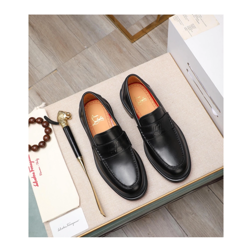 Christian Louboutin leather shoes 036,Oxfords,Christian Louboutin Sneakers,Luxury Shoes
