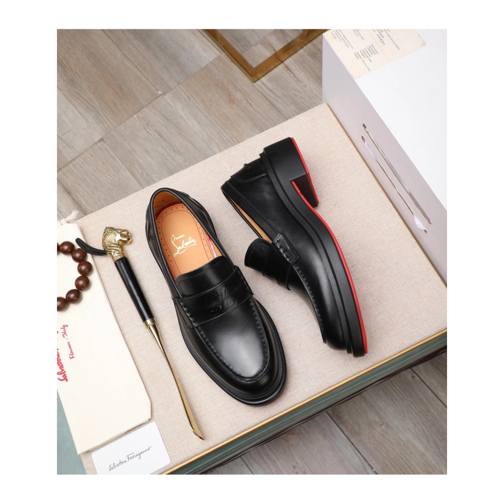 Christian Louboutin leather shoes 036,Oxfords,Christian Louboutin Sneakers,Luxury Shoes