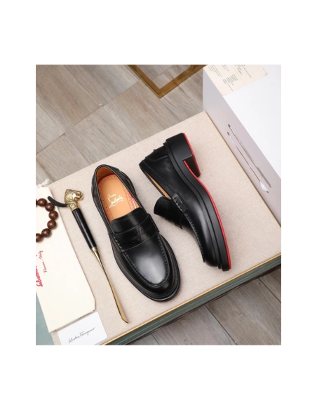 Christian Louboutin leather shoes 036,Oxfords,Christian Louboutin Sneakers,Luxury Shoes