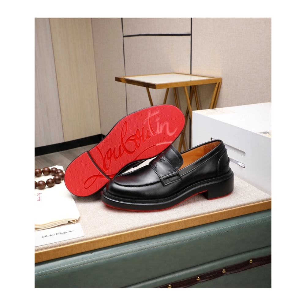 Christian Louboutin leather shoes 036,Oxfords,Christian Louboutin Sneakers,Luxury Shoes