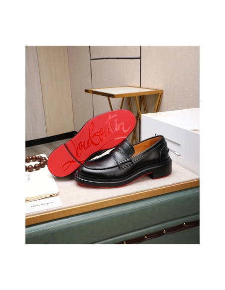 Christian Louboutin leather shoes 036,Oxfords,Christian Louboutin Sneakers,Luxury Shoes