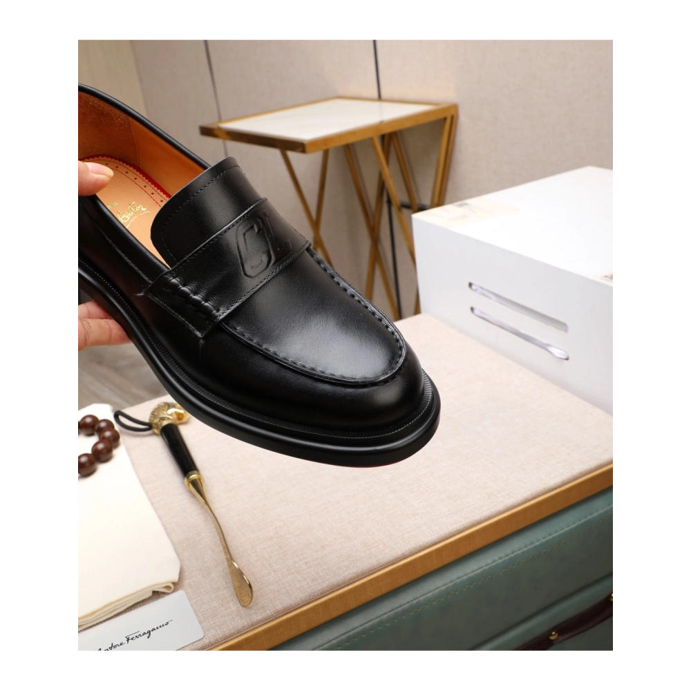 Christian Louboutin leather shoes 036,Oxfords,Christian Louboutin Sneakers,Luxury Shoes