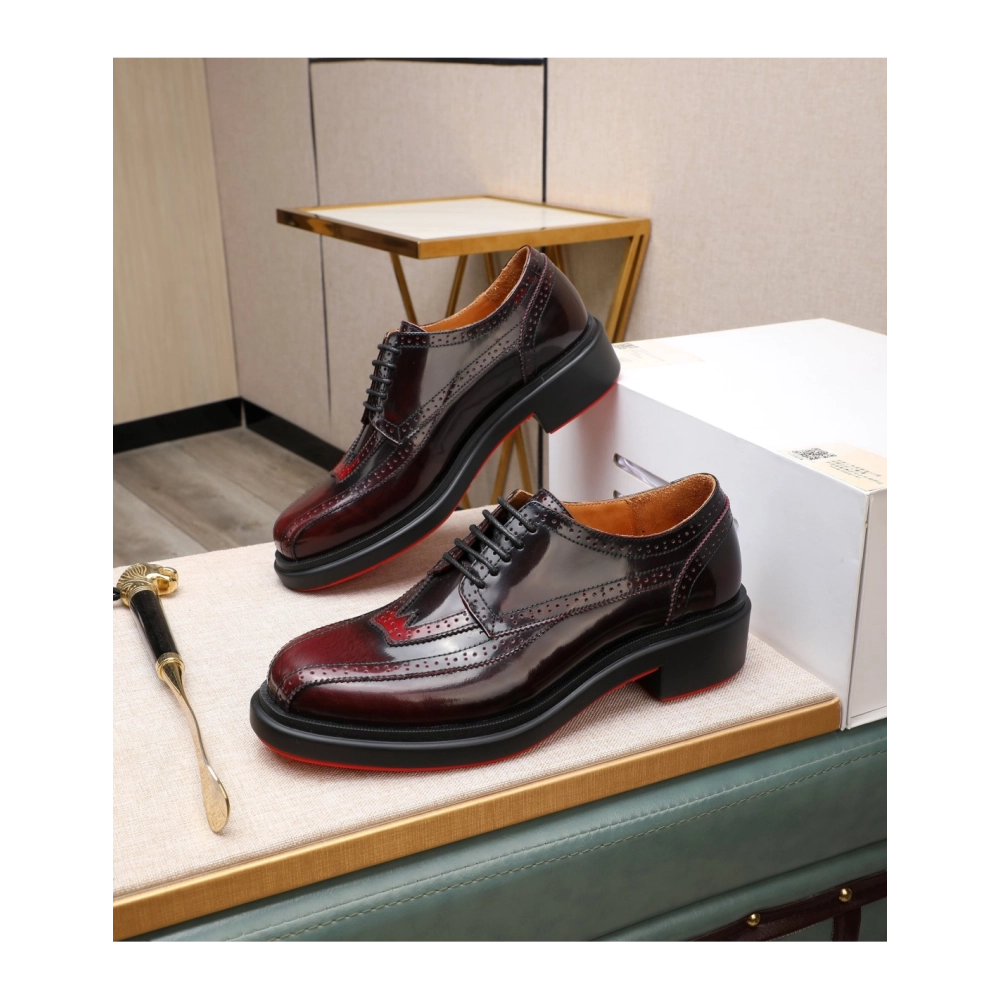 Christian Louboutin leather shoes 037,Oxfords,Christian Louboutin Sneakers,Luxury Shoes