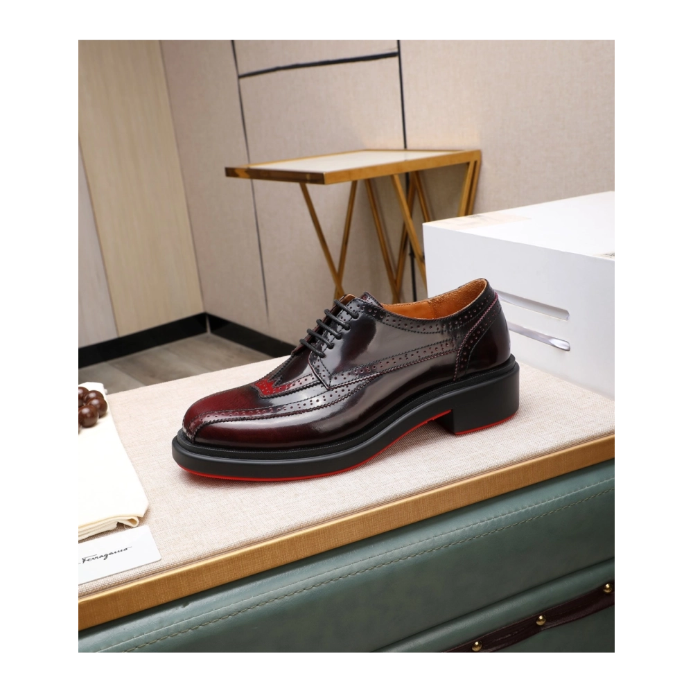 Christian Louboutin leather shoes 037,Oxfords,Christian Louboutin Sneakers,Luxury Shoes