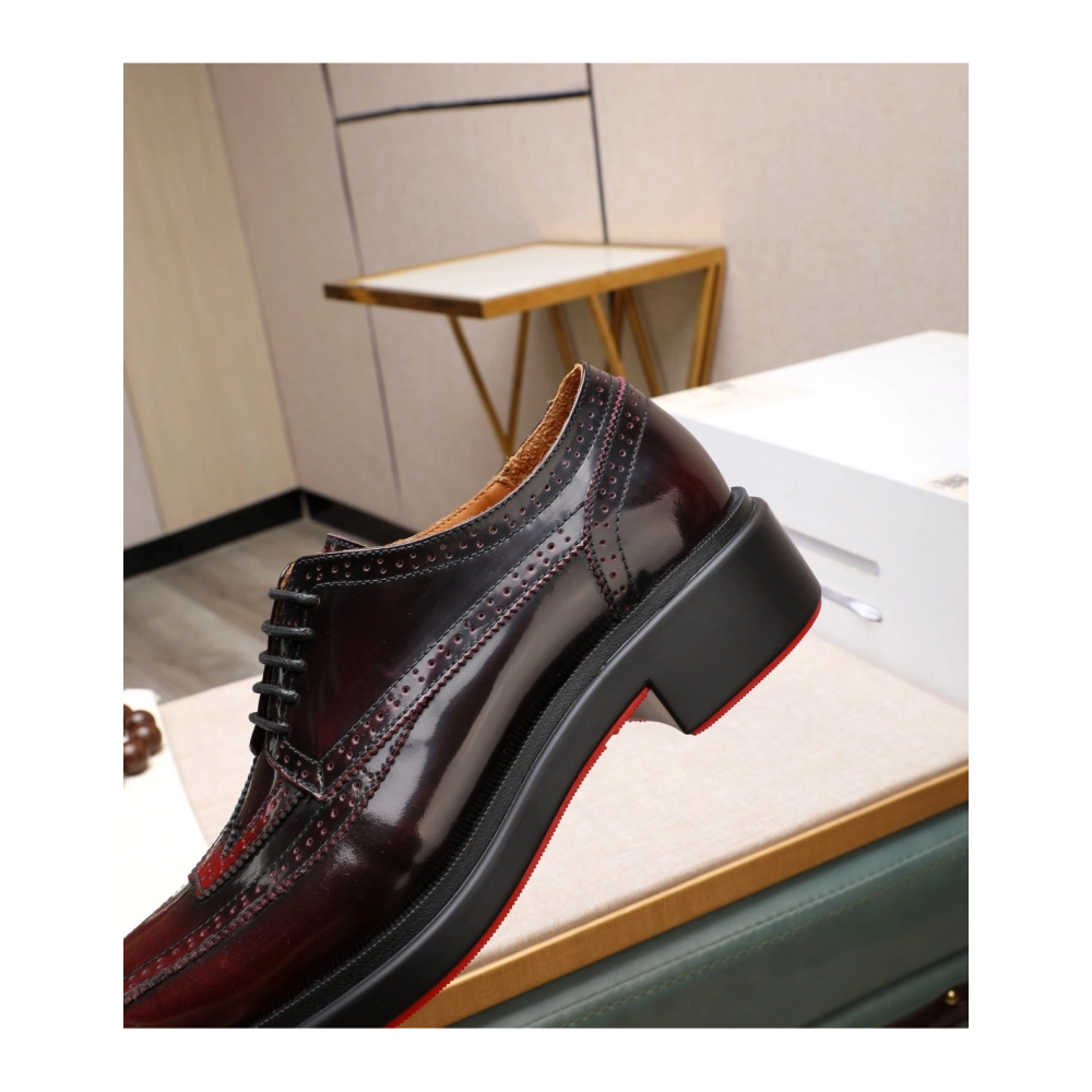 Christian Louboutin leather shoes 037,Oxfords,Christian Louboutin Sneakers,Luxury Shoes