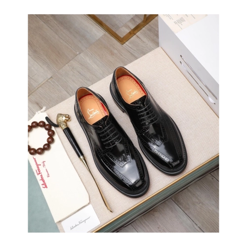 Christian Louboutin leather shoes 038,Oxfords,Christian Louboutin Sneakers,Luxury Shoes