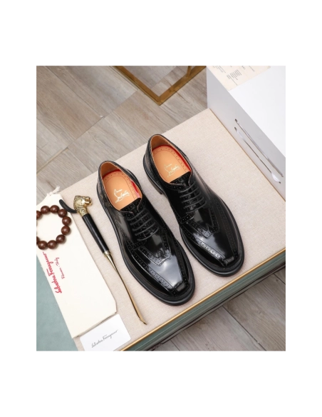 Christian Louboutin leather shoes 038,Oxfords,Christian Louboutin Sneakers,Luxury Shoes