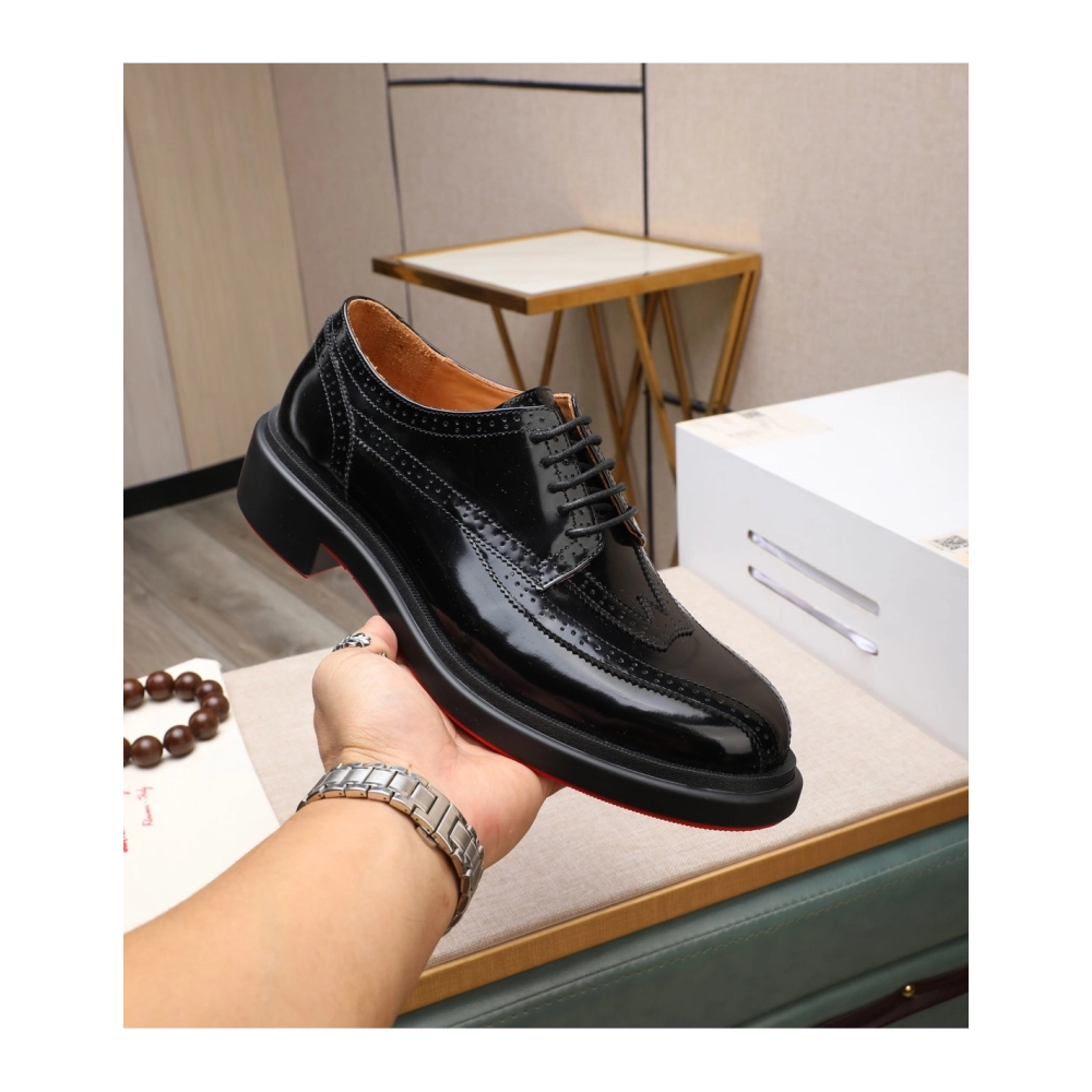 Christian Louboutin leather shoes 038,Oxfords,Christian Louboutin Sneakers,Luxury Shoes