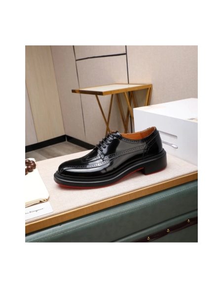 Christian Louboutin leather shoes 038,Oxfords,Christian Louboutin Sneakers,Luxury Shoes