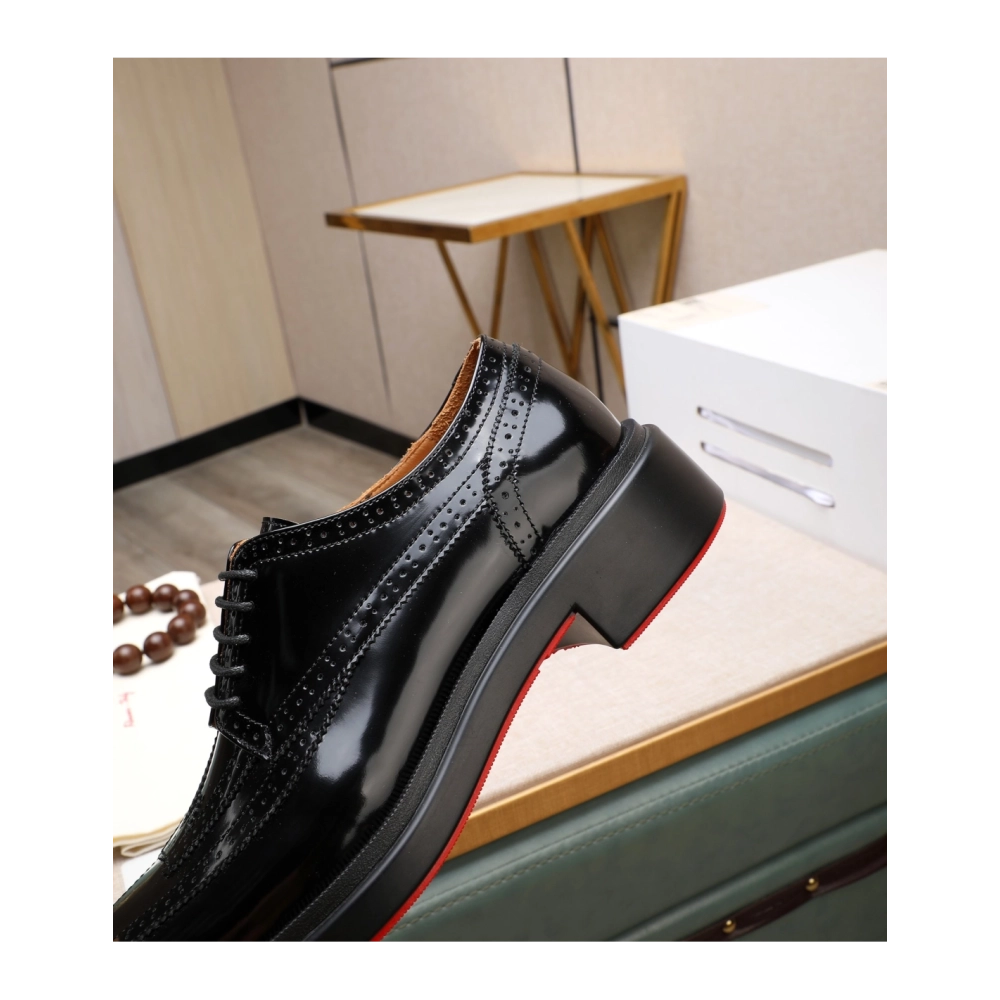Christian Louboutin leather shoes 038,Oxfords,Christian Louboutin Sneakers,Luxury Shoes