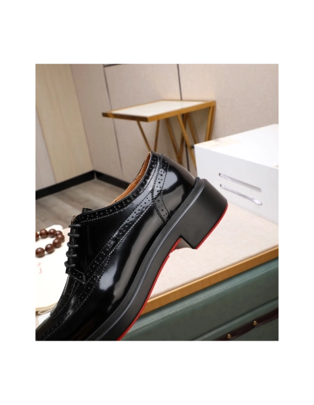 Christian Louboutin leather shoes 038,Oxfords,Christian Louboutin Sneakers,Luxury Shoes