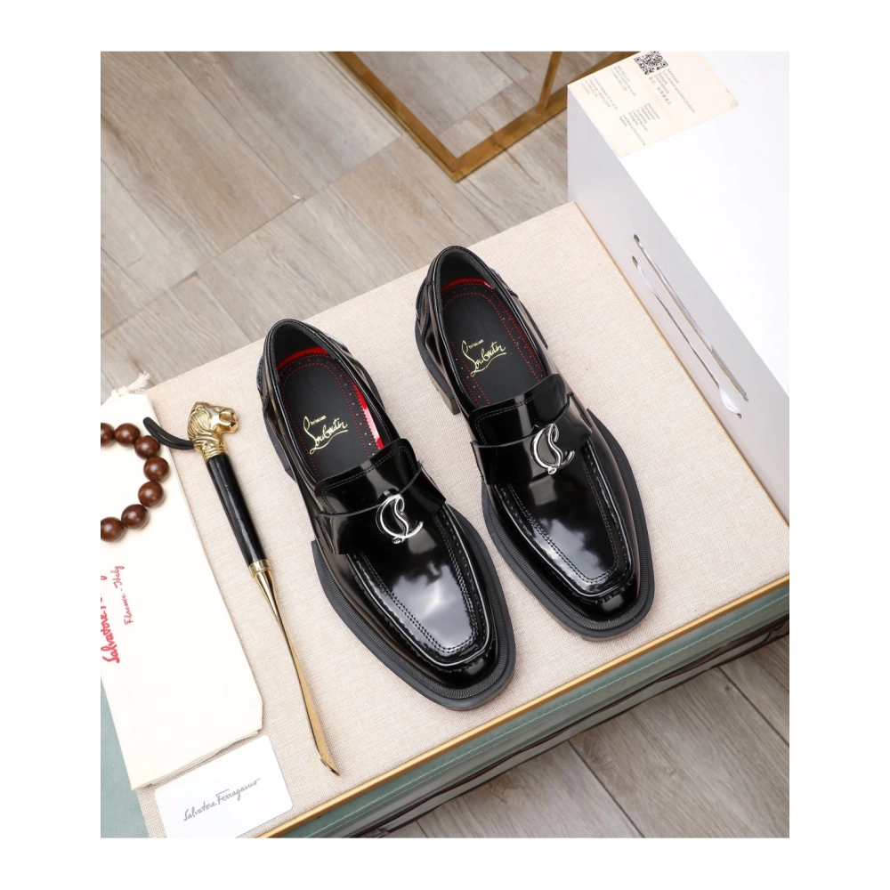 Christian Louboutin leather shoes 039,Oxfords,Christian Louboutin Sneakers,Luxury Shoes