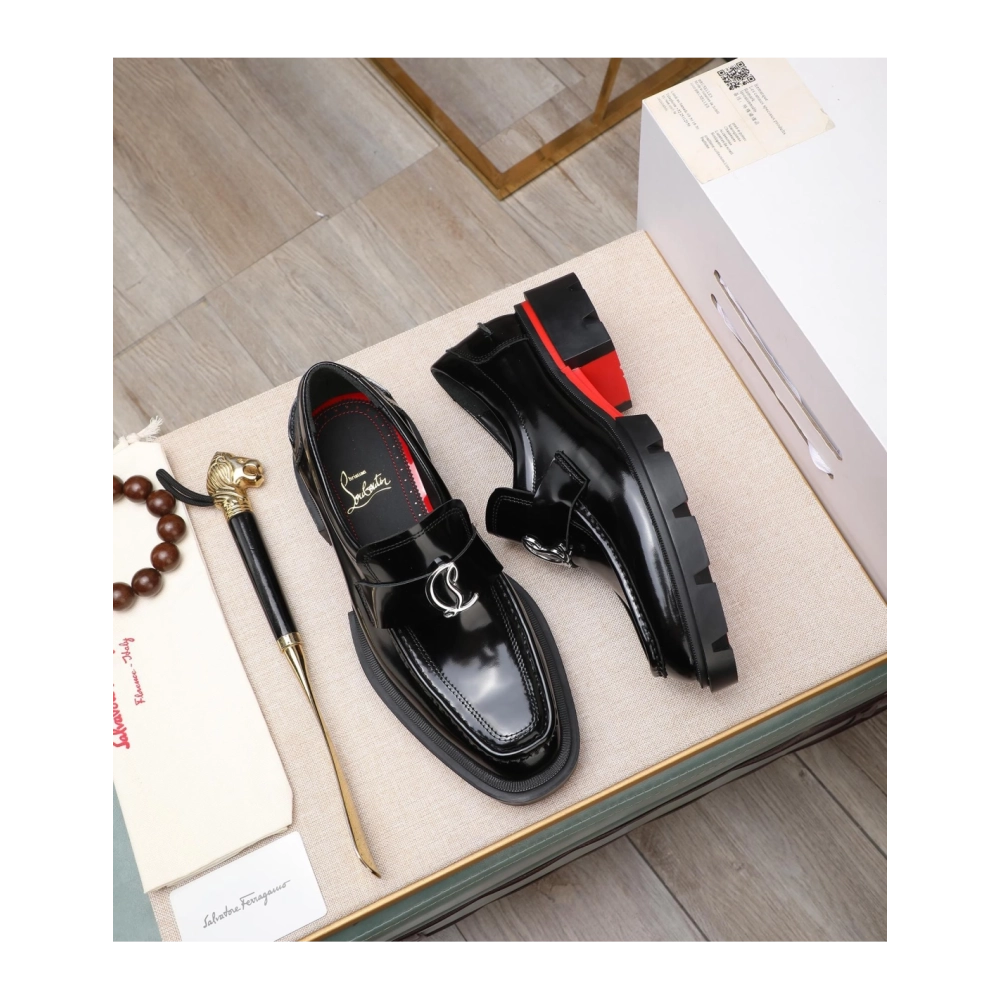 Christian Louboutin leather shoes 039,Oxfords,Christian Louboutin Sneakers,Luxury Shoes