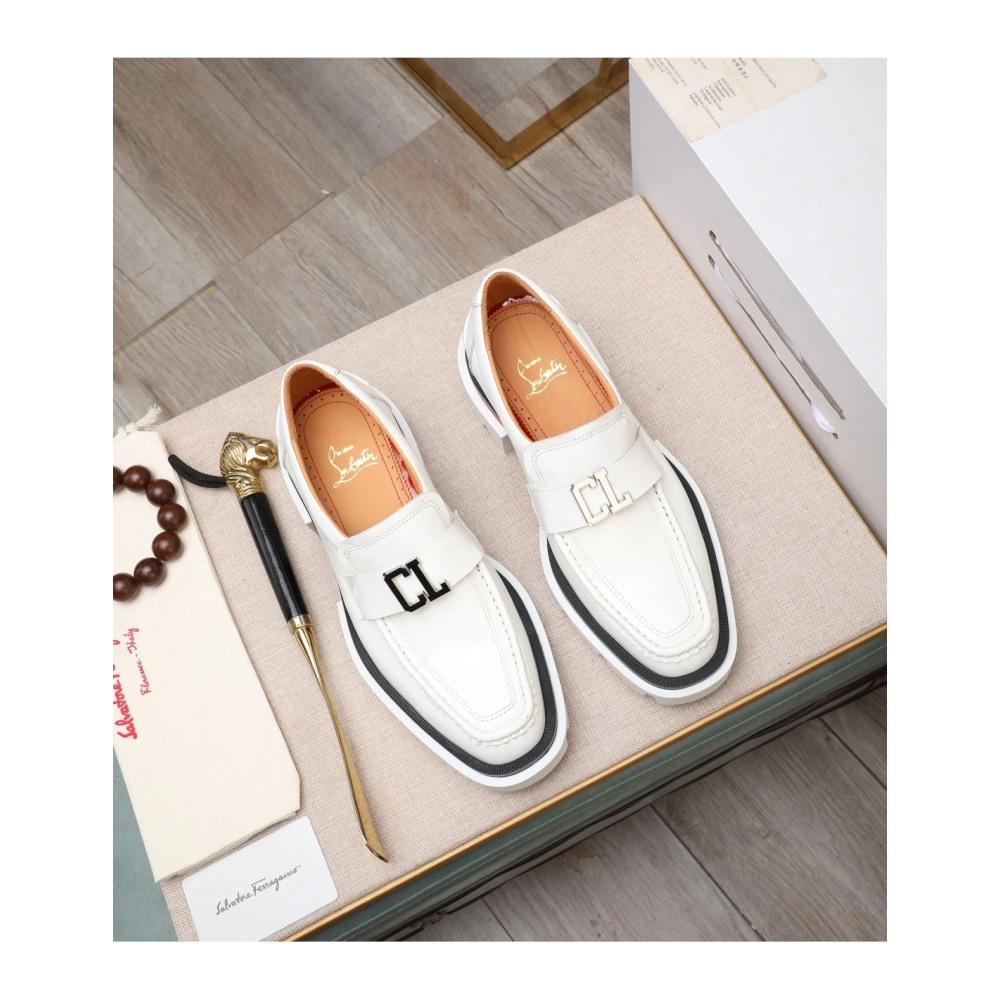 Christian Louboutin leather shoes 040,Oxfords,Christian Louboutin Sneakers,Luxury Shoes