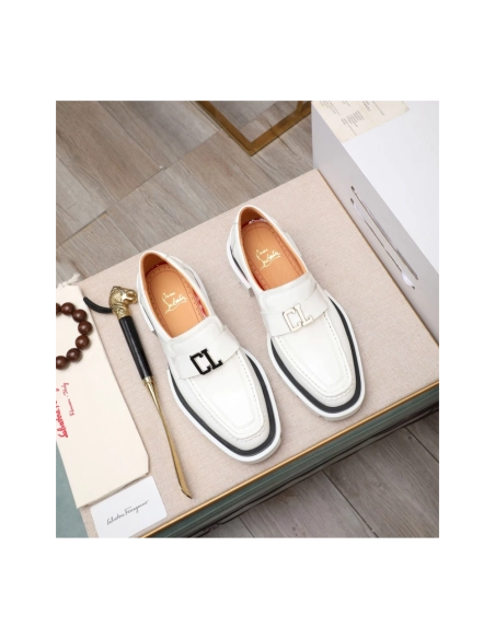 Christian Louboutin leather shoes 040,Oxfords,Christian Louboutin Sneakers,Luxury Shoes