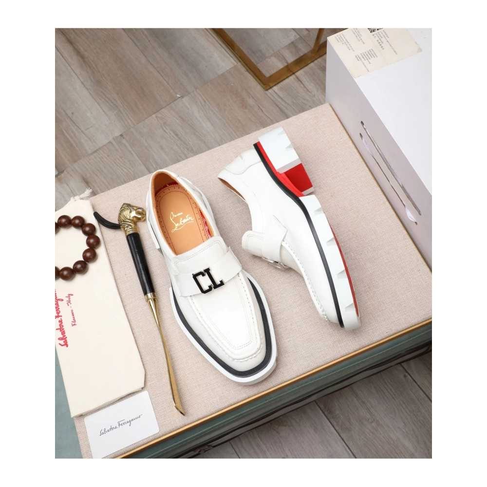 Christian Louboutin leather shoes 040,Oxfords,Christian Louboutin Sneakers,Luxury Shoes