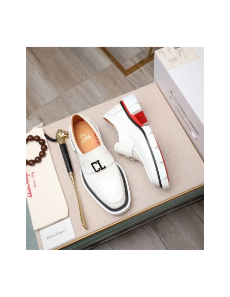 Christian Louboutin leather shoes 040,Oxfords,Christian Louboutin Sneakers,Luxury Shoes