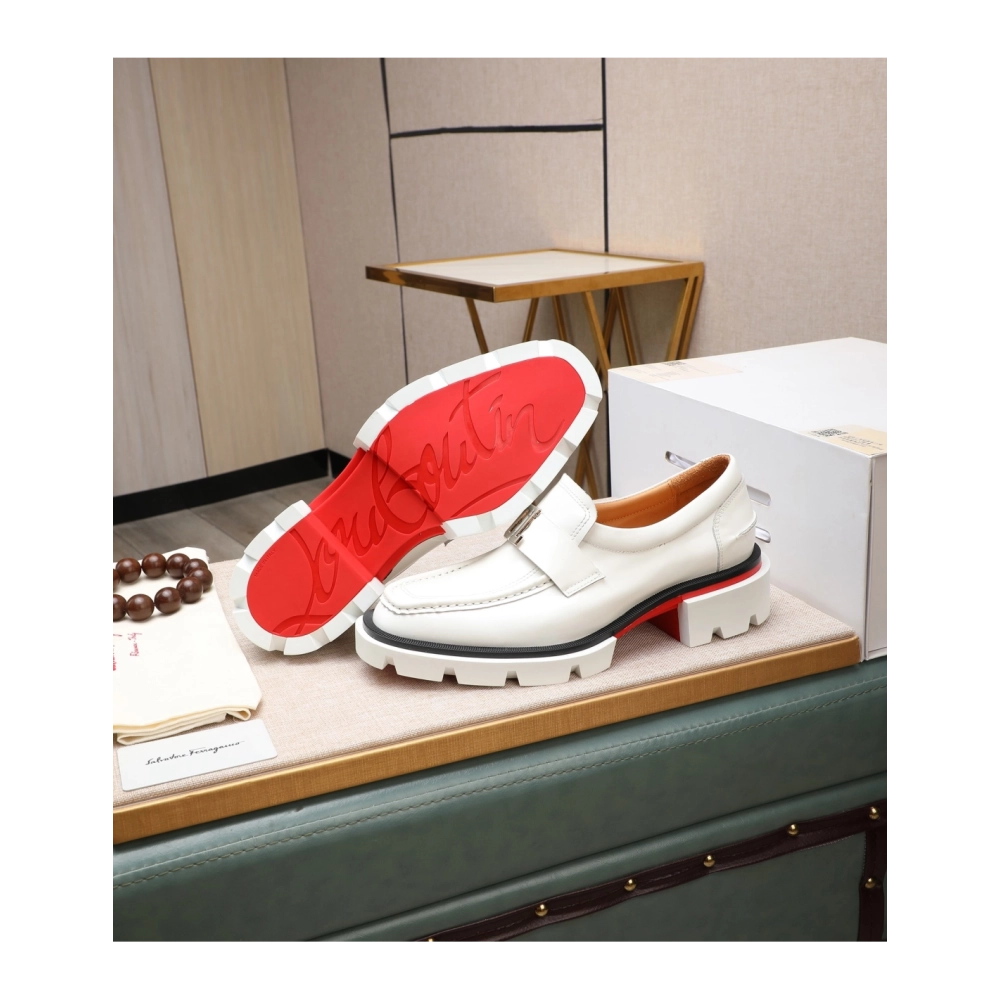Christian Louboutin leather shoes 040,Oxfords,Christian Louboutin Sneakers,Luxury Shoes