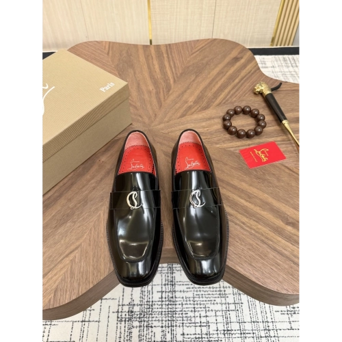 Christian Louboutin leather shoes 070,Oxfords,Christian Louboutin Sneakers,Luxury Shoes