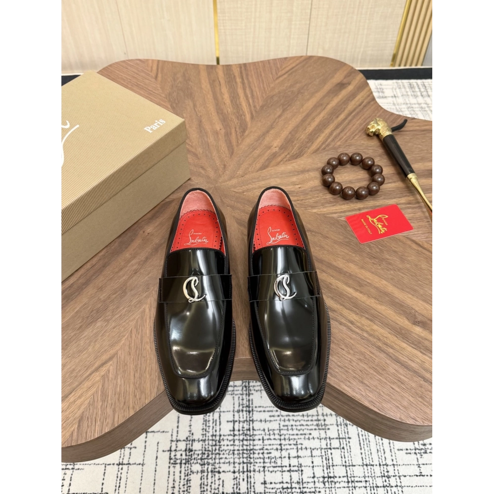 Christian Louboutin leather shoes 070,Oxfords,Christian Louboutin Sneakers,Luxury Shoes