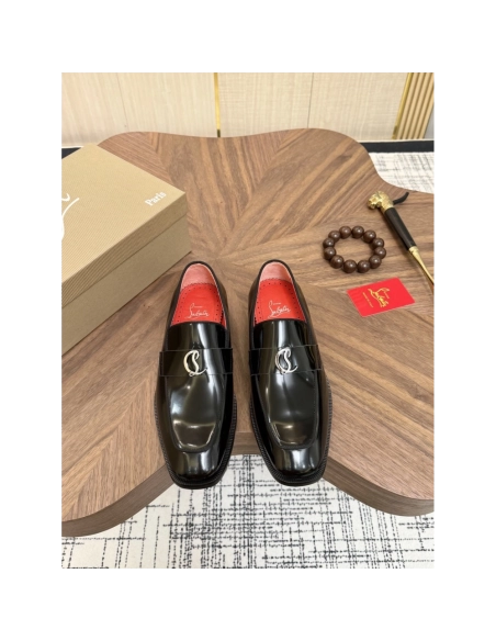 Christian Louboutin leather shoes 070,Oxfords,Christian Louboutin Sneakers,Luxury Shoes