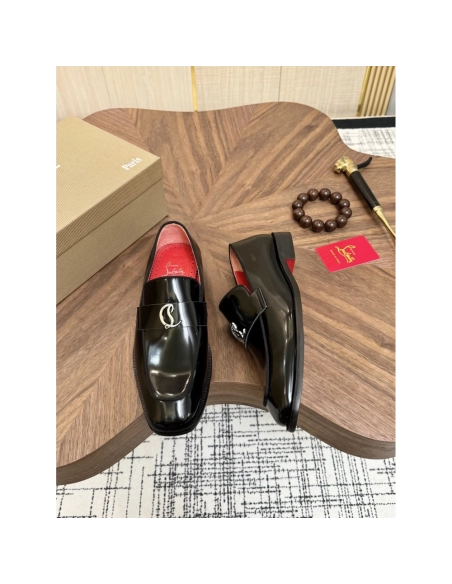 Christian Louboutin leather shoes 070,Oxfords,Christian Louboutin Sneakers,Luxury Shoes