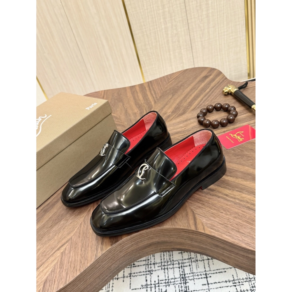 Christian Louboutin leather shoes 070,Oxfords,Christian Louboutin Sneakers,Luxury Shoes