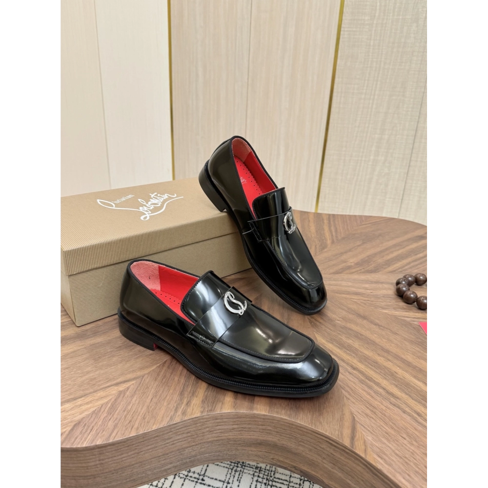 Christian Louboutin leather shoes 070,Oxfords,Christian Louboutin Sneakers,Luxury Shoes