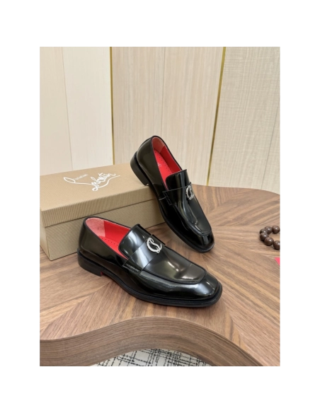Christian Louboutin leather shoes 070,Oxfords,Christian Louboutin Sneakers,Luxury Shoes