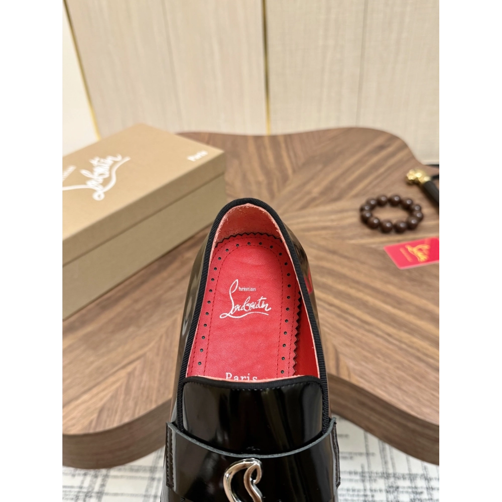 Christian Louboutin leather shoes 070,Oxfords,Christian Louboutin Sneakers,Luxury Shoes