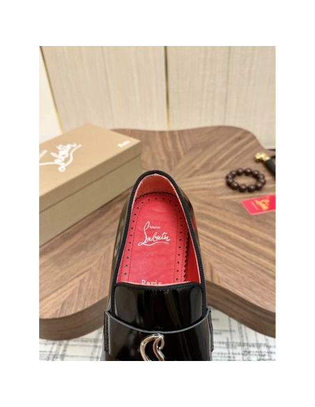 Christian Louboutin leather shoes 070,Oxfords,Christian Louboutin Sneakers,Luxury Shoes