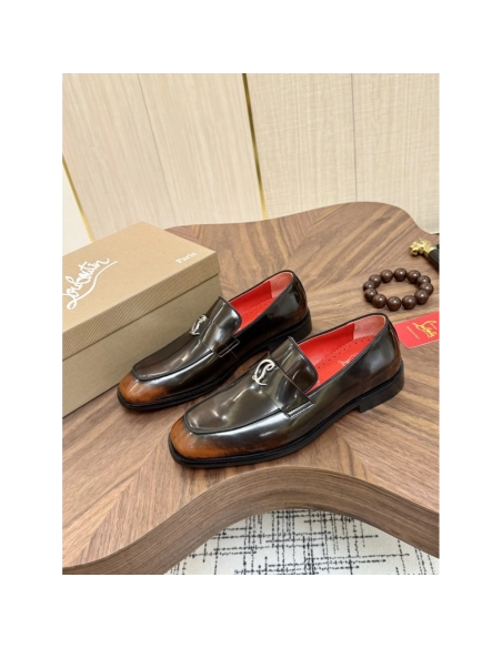 Christian Louboutin leather shoes 071,Oxfords,Christian Louboutin Sneakers,Luxury Shoes