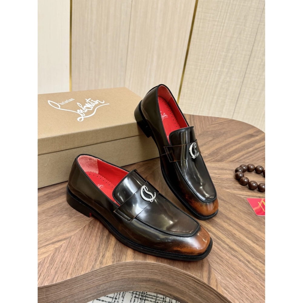 Christian Louboutin leather shoes 071,Oxfords,Christian Louboutin Sneakers,Luxury Shoes
