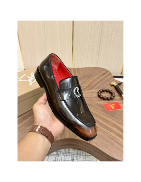 Christian Louboutin leather shoes 071,Oxfords,Christian Louboutin Sneakers,Luxury Shoes