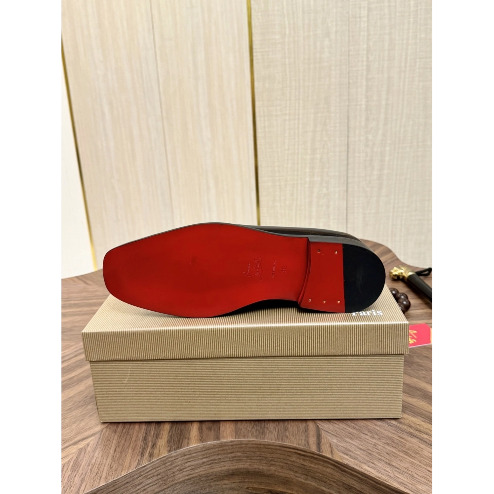 Christian Louboutin leather shoes 071,Oxfords,Christian Louboutin Sneakers,Luxury Shoes
