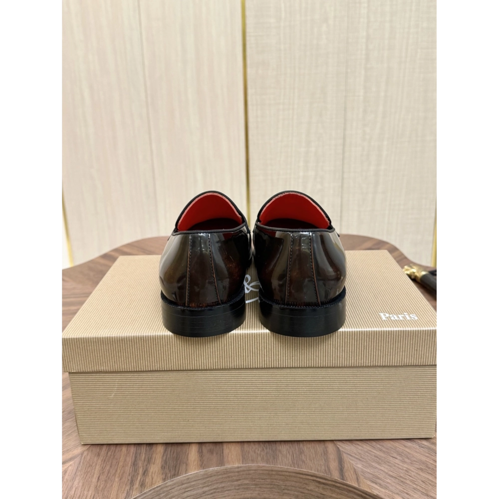 Christian Louboutin leather shoes 071,Oxfords,Christian Louboutin Sneakers,Luxury Shoes