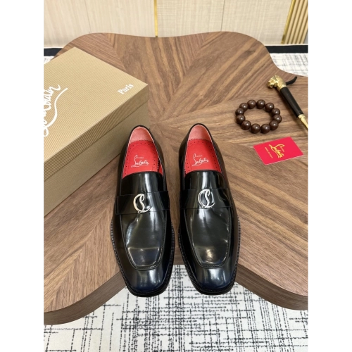Christian Louboutin leather shoes 072,Oxfords,Christian Louboutin Sneakers,Luxury Shoes