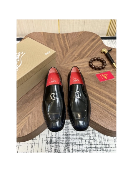 Christian Louboutin leather shoes 072,Oxfords,Christian Louboutin Sneakers,Luxury Shoes