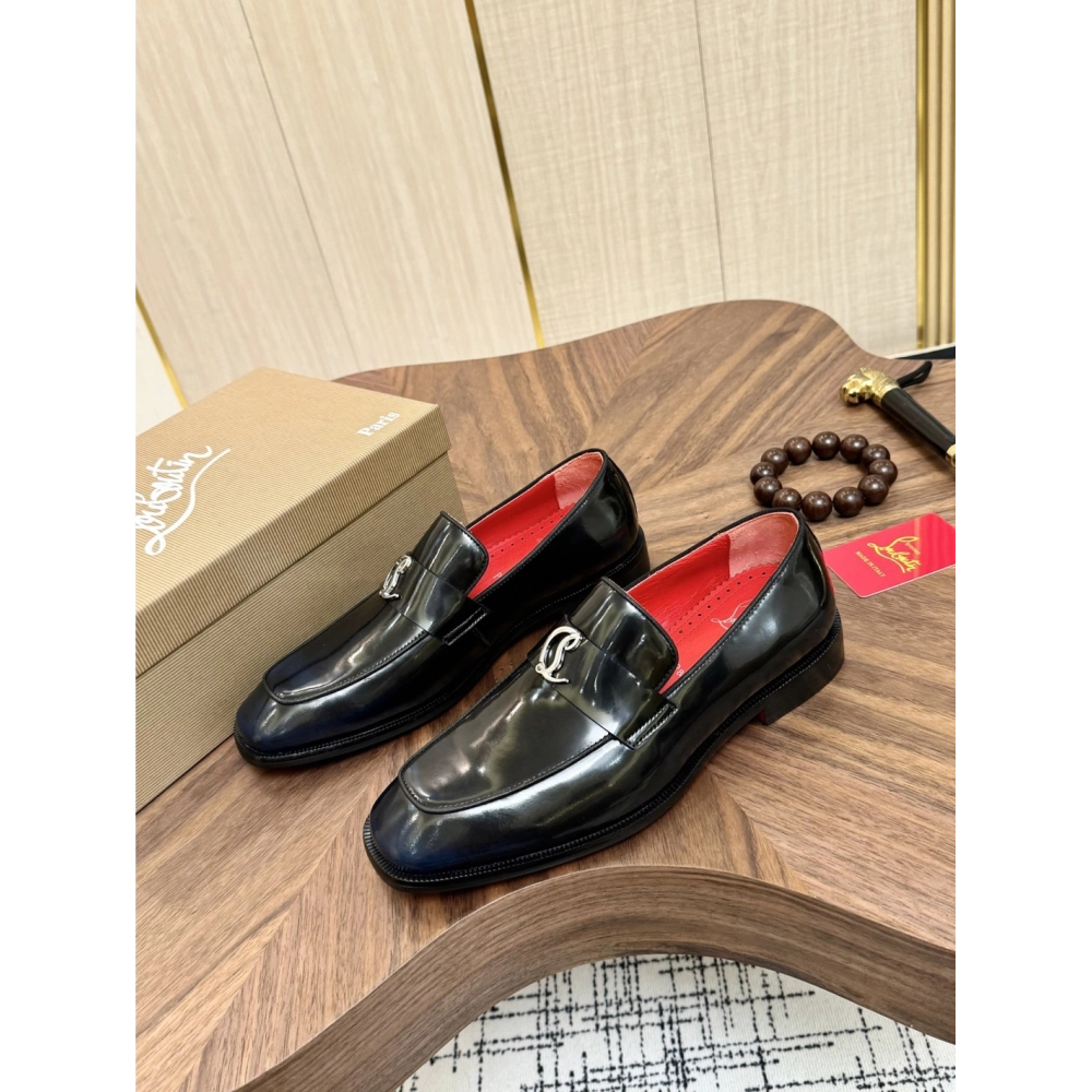 Christian Louboutin leather shoes 072,Oxfords,Christian Louboutin Sneakers,Luxury Shoes