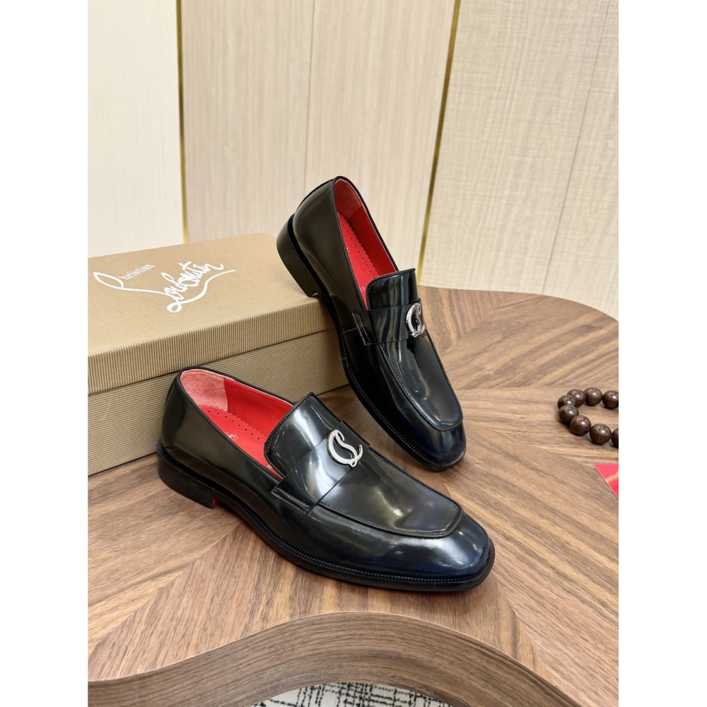 Christian Louboutin leather shoes 072,Oxfords,Christian Louboutin Sneakers,Luxury Shoes
