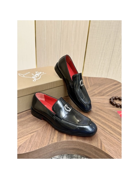 Christian Louboutin leather shoes 072,Oxfords,Christian Louboutin Sneakers,Luxury Shoes